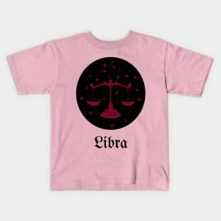 LIBRA ZODIAC SIGN Kids T-Shirt